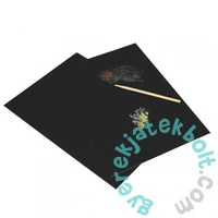 Sötétben világító képkarcoló készlet - Tigris (563042)