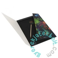 Sötétben világító képkarcoló készlet - Tigris (563042)