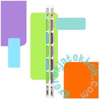 Színes HB grafit ceruza radírral, szorzótábla mintával