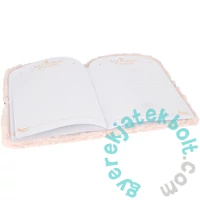 Szőrmés kulcsos napló - Rózsaszín, nyuszis (526046)