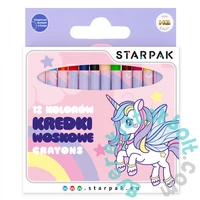 Unikornis 12 színű zsírkréta (490949)