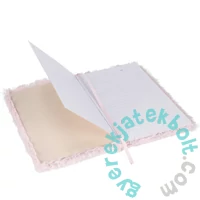 Unikornis plüss napló - A5 - pasztell pink