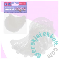 Varázslatos arcfestő sablon 10 db-os (548331)