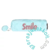 Szögletes plüss tolltartó - Smile