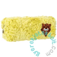 Tigrises szőrmés szögletes tolltartó