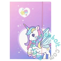 Unikornisos A/4 gumis mappa - kétféle (583291)