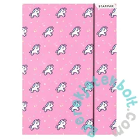 Unikornisos A/4 gumis mappa - kétféle (583299)