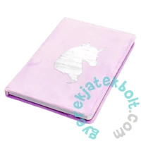 Unikornisos plüss napló - A5 - lila (484160)
