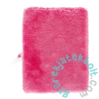 Unikornisos szőrmés napló - 15 x 21 cm