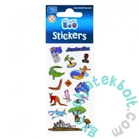 Világ körüli utazás matrica 6 x 18 cm