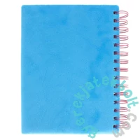 Virágos plüss napló - 17 x 21 cm