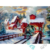 SunsOut 1000 db-os puzzle - Winter Creek Bridge (77130)