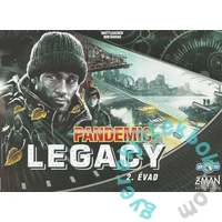 Pandemic - Legacy 2. évad társasjáték - fekete doboz (ZMA33365-fekete)
