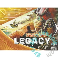 Pandemic - Legacy 2. évad társasjáték - sárga doboz (ZMA33365-sarga)