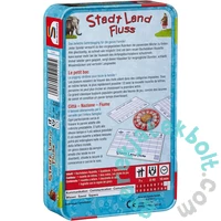 Schmidt - Ország, város, folyó társasjáték fémdobozban