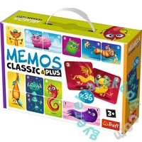 Trefl Memóriajáték - Aranyos szörnyek (02273)