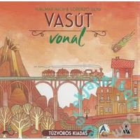 Vasútvonal társasjáték - Tűzvörös kiadás