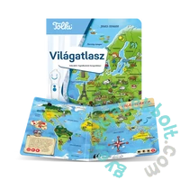 Tolki Interaktív foglalkoztató könyv - Világatlasz (34532)