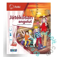 Tolki Interaktív foglalkoztató könyv és toll szettben - Játékosan angolul