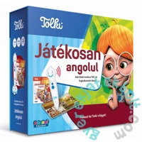 Tolki Interaktív foglalkoztató könyv és toll szettben - Játékosan angolul