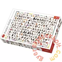 Trefl 1000 db-os puzzle - 208 macska (10498)