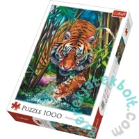 Trefl 1000 db-os puzzle - Vadászó tigris (10528)