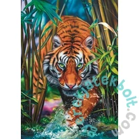 Trefl 1000 db-os puzzle - Vadászó tigris (10528)