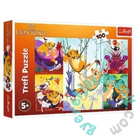 Trefl 100 db-os puzzle - Disney Oroszlánkirály - Brave King of the jungle (16478)