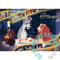 Trefl 1000 db-os Premium Plus puzzle - Disney Princess - Susi és Tekergő (10830)