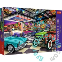 Trefl 1000 db-os Premium Plus puzzle - Tea Time - Autógyűjtők garázsa (10845)