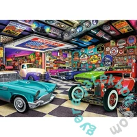 Trefl 1000 db-os Premium Plus puzzle - Tea Time - Autógyűjtők garázsa (10845)