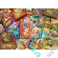 Trefl 1000 db-os Premium Plus puzzle - Tea Time - Az újságíró asztala (10849)