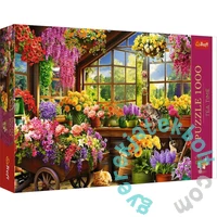 Trefl 1000 db-os Premium Plus puzzle - Tea Time - Tavaszi előkészületek (10840)