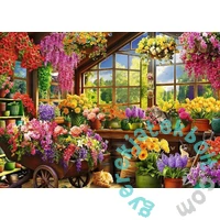 Trefl 1000 db-os Premium Plus puzzle - Tea Time - Tavaszi előkészületek (10840)