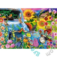 Trefl 1000 db-os Premium Plus puzzle - Tea Time - Vidéki élet: énekesmadarak (10848)