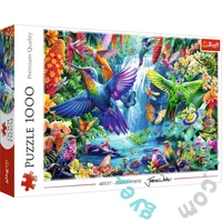 Trefl 1000 db-os puzzle - Tropical Hummingbirds - Jessica White (10880)