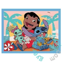 Trefl 2 az 1-ben puzzle és memóriajáték - Disney - Lilo és Stitch (93585)