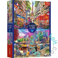 Trefl 2 x 500 db-os puzzle - European capitals (37496)