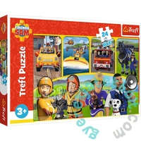 Trefl 24 db-os Maxi puzzle - Sam, a tűzolotó és barátai (14356)