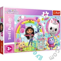 Trefl 24 db-os Maxi puzzle - Gabi babaháza - Boldog Gabi (14353)