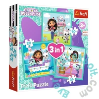 Trefl 3 az 1-ben puzzle (20,36, 50 db-os) - Gabi babaháza (34871)