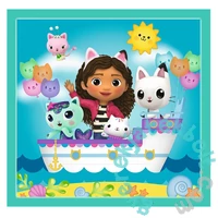 Trefl 3 az 1-ben puzzle (20,36, 50 db-os) - Gabi babaháza (34871)