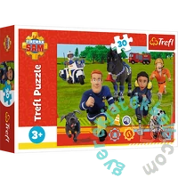 Trefl 30 db-os puzzle - Sam, a tűzoltó - Készen áll a segítségre (18297)
