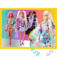 Trefl 4 az 1-ben puzzle (35,48,54,70 db-os) - Disney Princess - Barbie (34626)