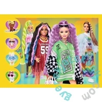 Trefl 4 az 1-ben puzzle (35,48,54,70 db-os) - Disney Princess - Barbie (34626)