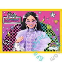 Trefl 4 az 1-ben puzzle (35,48,54,70 db-os) - Disney Princess - Barbie (34626)