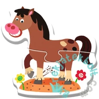 Trefl Baby Puzzle táskában - Első puzzle - Egy farmon (36127)