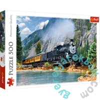 Trefl 500 db-os puzzle - Vonat a hegyekben (37379)