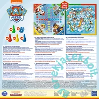 Trefl 2 az 1-ben társasjáték - Mancs őrjárat: Ki nevet a végén? - Kutyaverseny (01896)