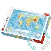 Trefl 1000 db-os puzzle - Világtérkép (10463)